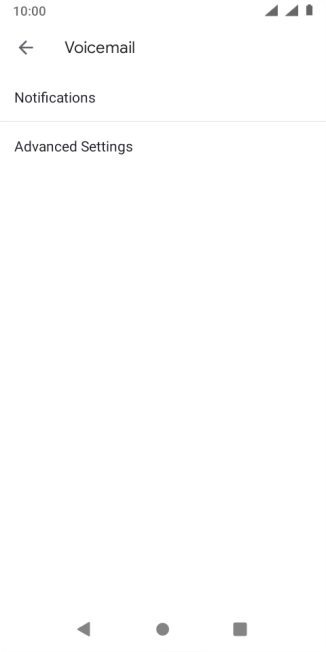 Press Advanced Settings.