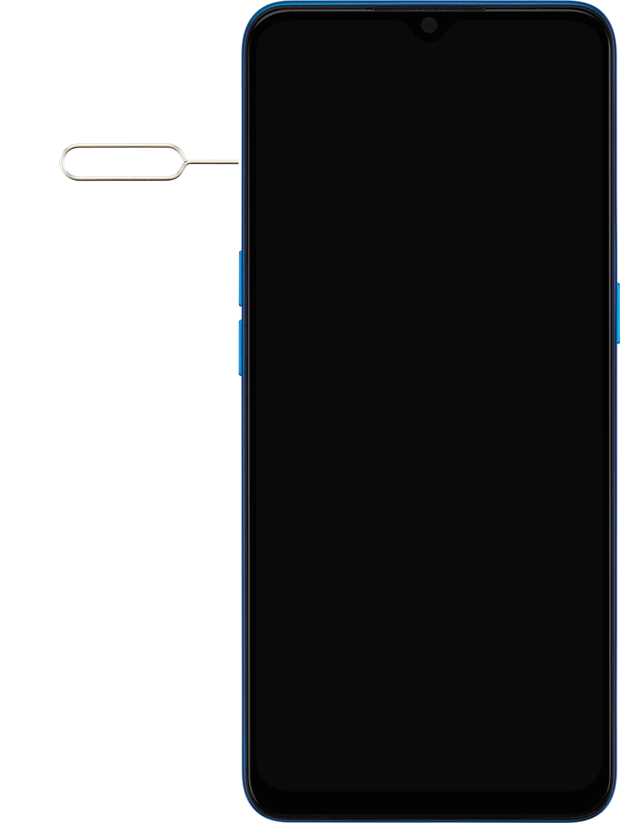 Find the opener for the card holder.