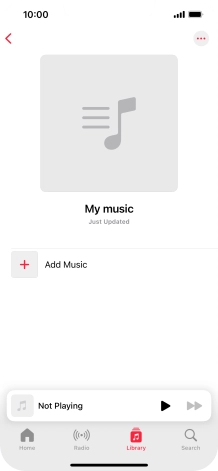 Press Add Music.