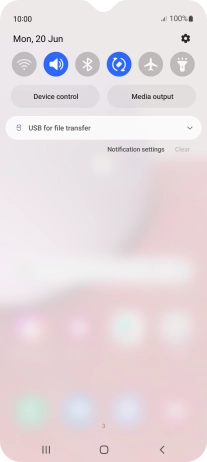 Press the drop down list.