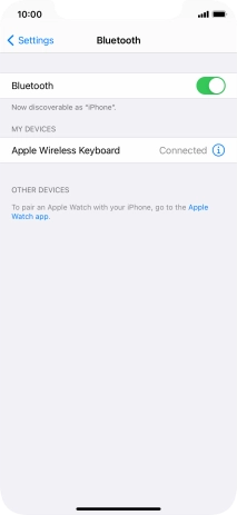 Slide your finger upwards starting from the bottom of the screen to return to the home screen.