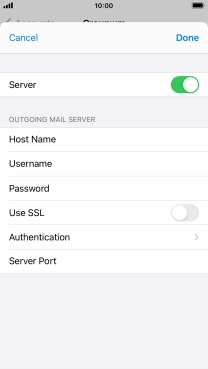 Press Authentication.