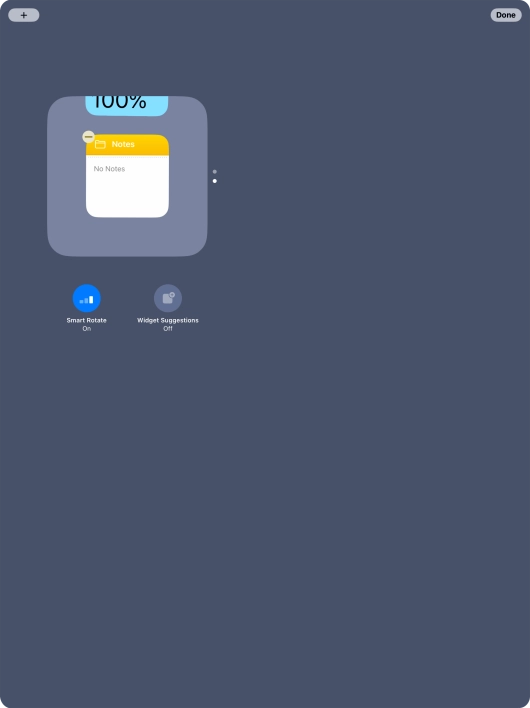Press Smart Rotate to turn the function on or off.