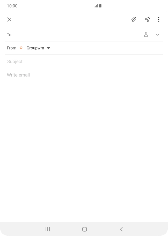Press the field next to 