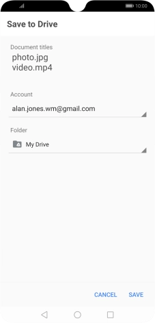 Press the field below 