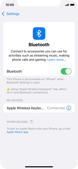 Slide your finger upwards starting from the bottom of the screen to return to the home screen.