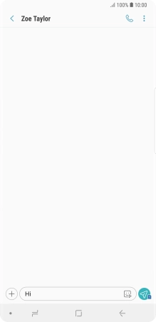 Press the attachment icon.