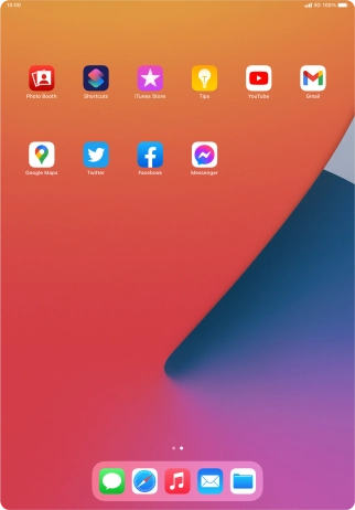Press and hold the required app.
