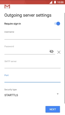 Press the drop down list below 