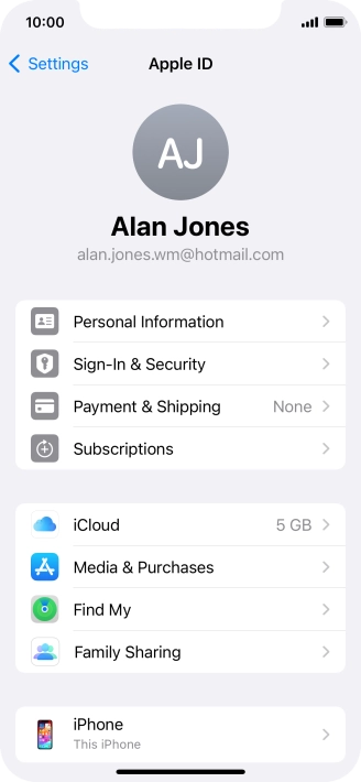 Slide your finger upwards starting from the bottom of the screen to return to the home screen.