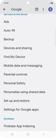 Press Find My Device.