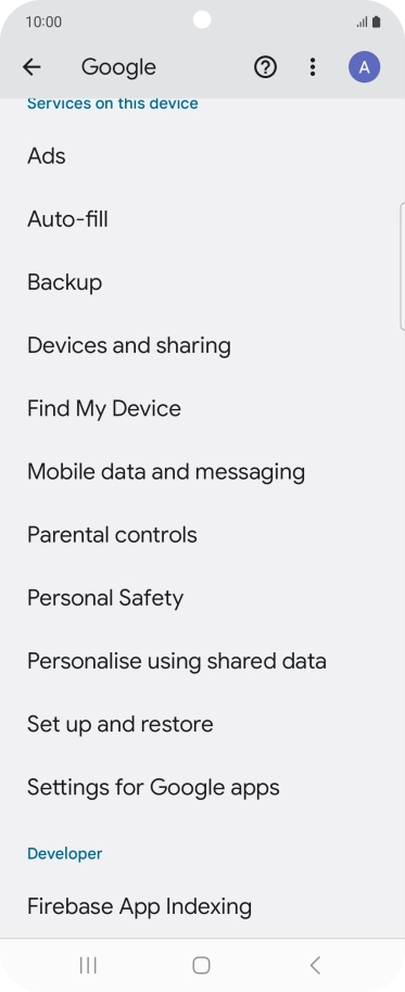 Press Find My Device.