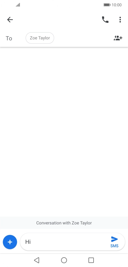 Press the attachment icon.