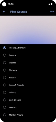 Press the required ring tones to hear them.