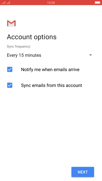 Press the drop down list next to 