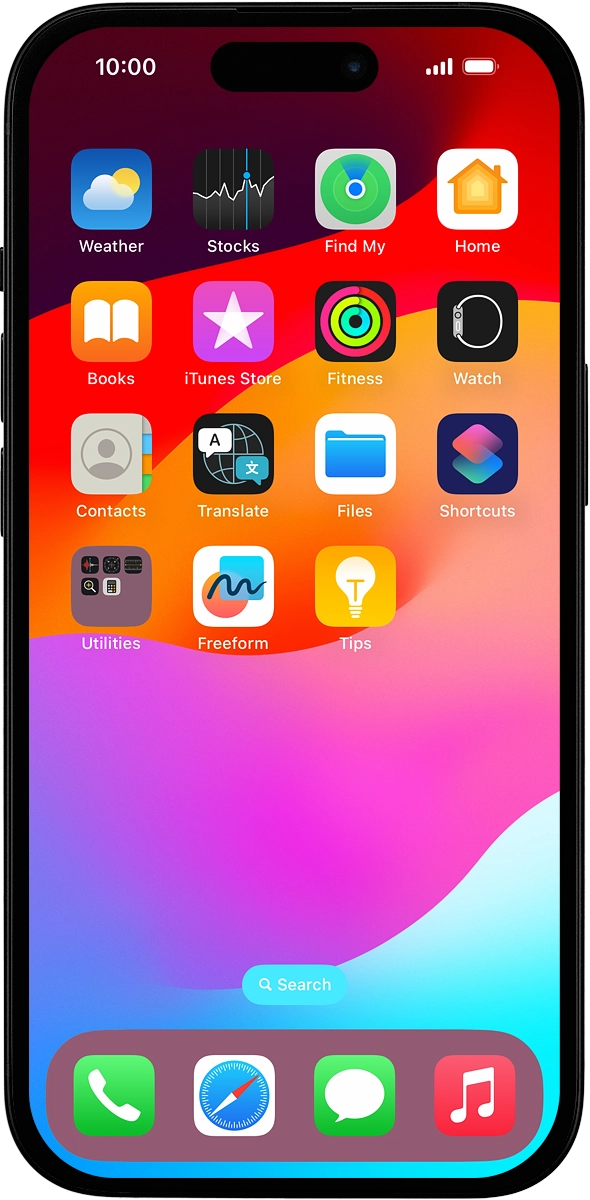 On your phone: Press Watch.