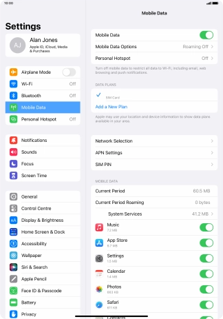 Press Add a New Plan.