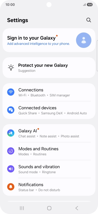 Press Sounds and vibration.