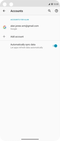 Slide your finger upwards starting from the bottom of the screen to return to the home screen.