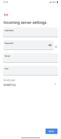 Press the field below 