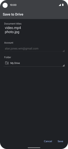 Press the field below 