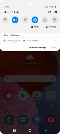 Press Android system.