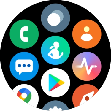 Press the Samsung Health icon.