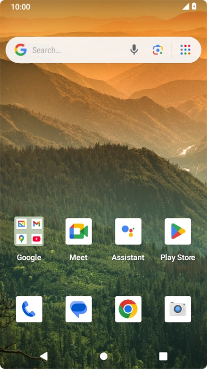 When the battery charging icon is displayed, the battery is charging.