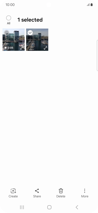 Press the field above 