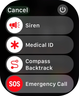 Press SOS and slide your finger right to make an emergency call. If you’ve set up emergency contacts and turned on sharing of information with emergency contacts, your emergency contacts will receive an SOS message with your location after the emergency call has ended.