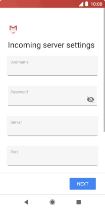 Press the field below 