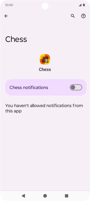 Press the indicator to turn the function on or off.