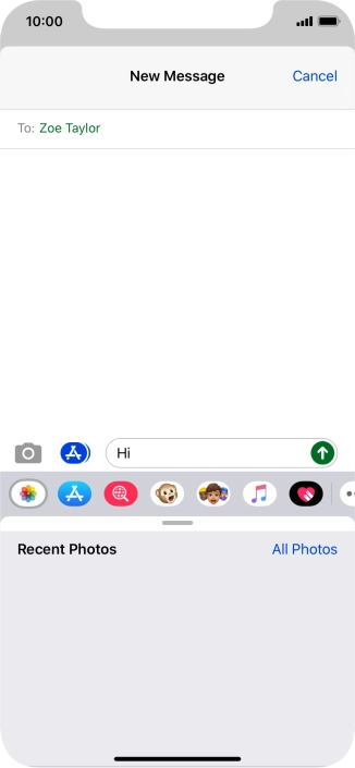 Press All Photos and go to the required folder.