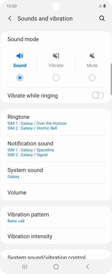 Press Ringtone.
