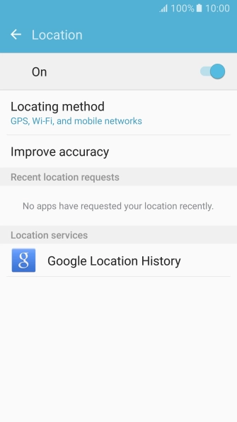 Press Locating method.