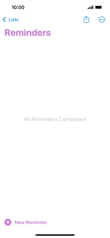 Slide your finger upwards starting from the bottom of the screen to return to the home screen.