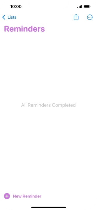 Slide your finger upwards starting from the bottom of the screen to return to the home screen.