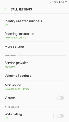 Press Wi-Fi calling.