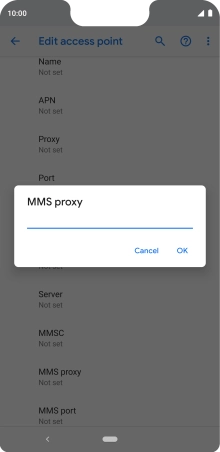 Key in 10.202.002.060 and press OK.