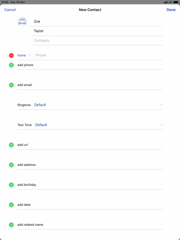 Press Phone and key in the required phone number.