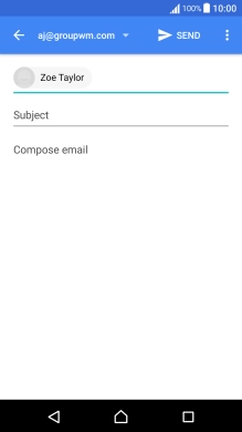 Press Subject and key in the required subject.