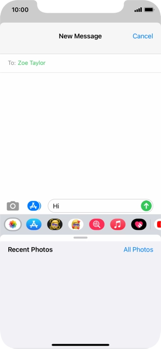 Press All Photos and go to the required folder.