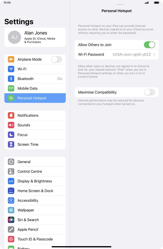 Slide your finger upwards starting from the bottom of the screen to return to the home screen.