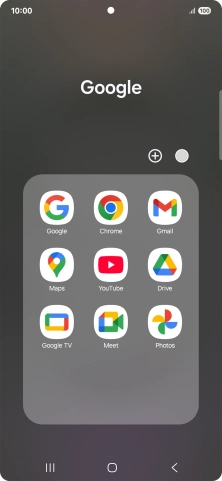 Open YouTube and go to the required video.