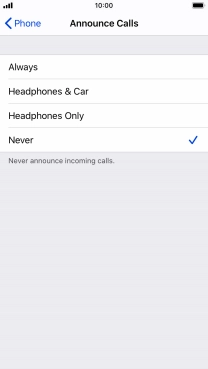 Press Always to turn on the function when silent mode is turned off.