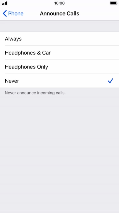 Press Always to turn on the function when silent mode is turned off.