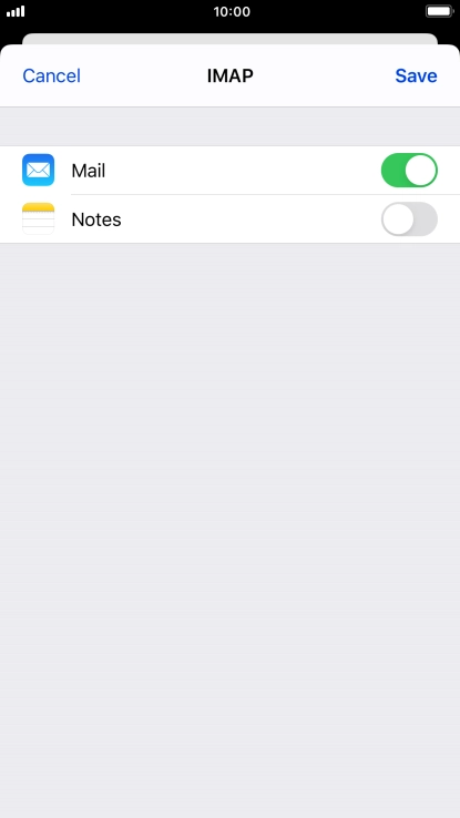 Press Save. Your email account has now been set up. To select more settings for incoming and outgoing server, proceed with the following steps.