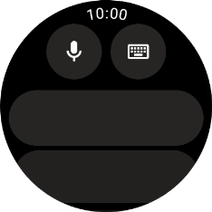 Press the microphone icon and say the required destination.
