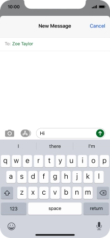 Press the apps icon.