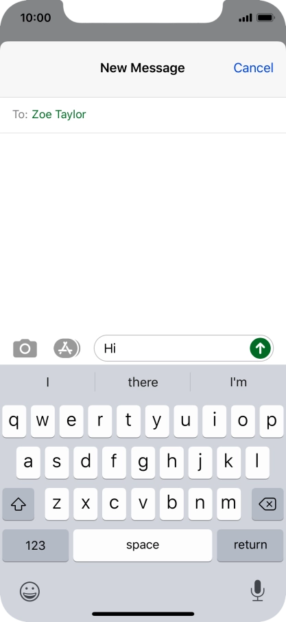 Press the apps icon.